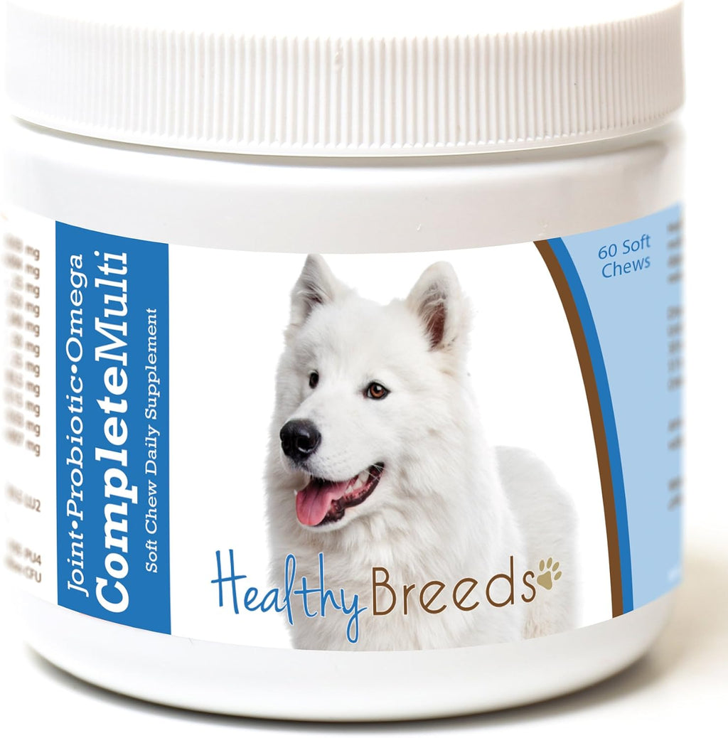 Healthy Breeds Samoyed All in One Multivitamin Soft Chew - 60 Masticables