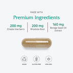Vitanica FemRebalance – Female Hormone Balance Support, 60 Vegan Capsules