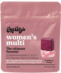 Chewsy - Multivitamínico en masticables para mujeres - Apoyo inmunitario y energía, vitaminas C, B12, A, D, E, ácido fólico, probióticos, biotina - Pack de 6 días
