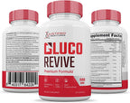 Gluco Revive 688mg Cápsulas - Fórmula Premium con Vitaminas