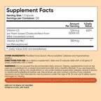 WeightWorld Vitamina D3 5000 UI + K2 MK-7 120 mcg - 120 Cápsulas