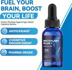 Azul de Metileno Grado Farmacéutico USP - Complemento Alimenticio para el Bienestar Cerebral