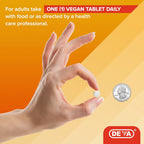 Deva Vitamina D3 Vegana 1000 UI (25 mcg) - 90 Comprimidos