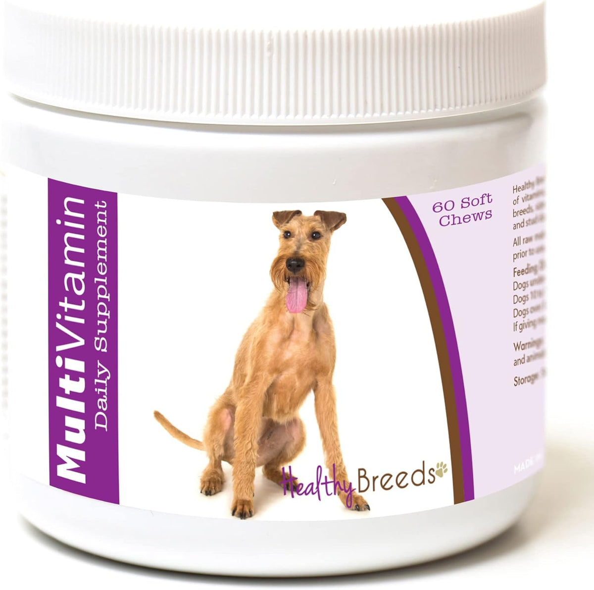 Healthy Breeds Irish Terrier Multi-Vitamin Soft Chews 60 Count – Image 1