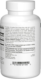 Source Naturals Extracto de Brotes de Brócoli 250 mg – 60 Comprimidos