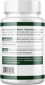 Probase Nutrition NAD Suplemento 500mg Alta Potencia - 30 Días