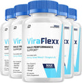 ViraFlexx Cápsulas, Suplemento para Hombres, 300 Cápsulas (Pack de 5)