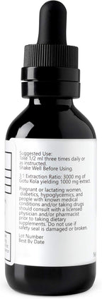 Greenbush Gotu Kola (Centella asiática) Extracto Líquido 2 oz (60 ml)