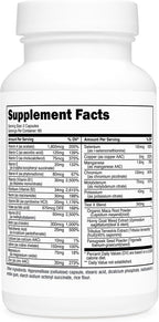 Type Zero Multivitamin Capsules for Men (120 Cápsulas) - Multivitamínico para Hombres, Sin Gluten