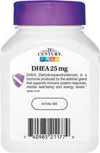 21st Century DHEA 25 mg Cápsulas, 90 Cápsulas (Paquete de 2)