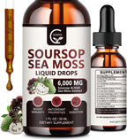 GORNVB – Gotas de Soursop Graviola Multivitamínico (2 Paquete, 30 ml cada botella)