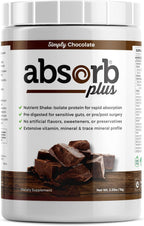 Absorb Plus Isolate Protein - Suplemento Proteico para la Salud Digestiva, Berry Fusion, 2.2 lbs