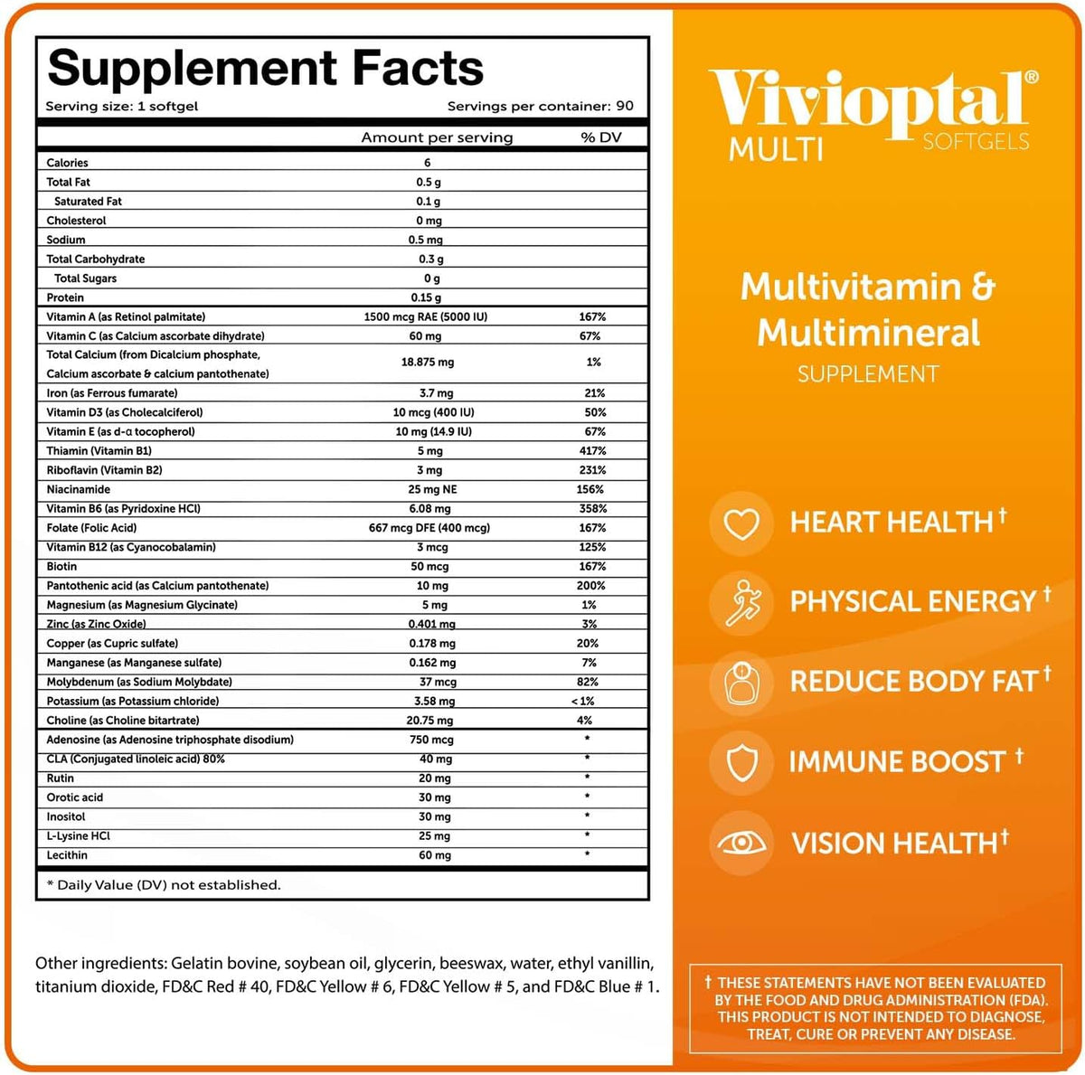 Vivioptal Multi, 90 Cápsulas Blandas – 4 oligoelementos: Sustancias como el cromo, el molibdeno y el yodo, que – Image 7
