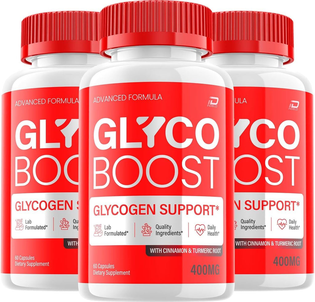 Glyco Boost Cápsulas – Suplemento Avanzado, Fórmula Natural para Mantener Niveles Saludables (3 Paquetes – 180 Cápsulas)