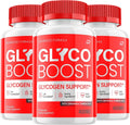 Glyco Boost Cápsulas – Suplemento Avanzado, Fórmula Natural para Mantener Niveles Saludables (3 Paquetes – 180 Cápsulas)