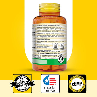 Mason Natural Ácido Fólico con Vitaminas B6 y B12, 90 Comprimidos – Image 6