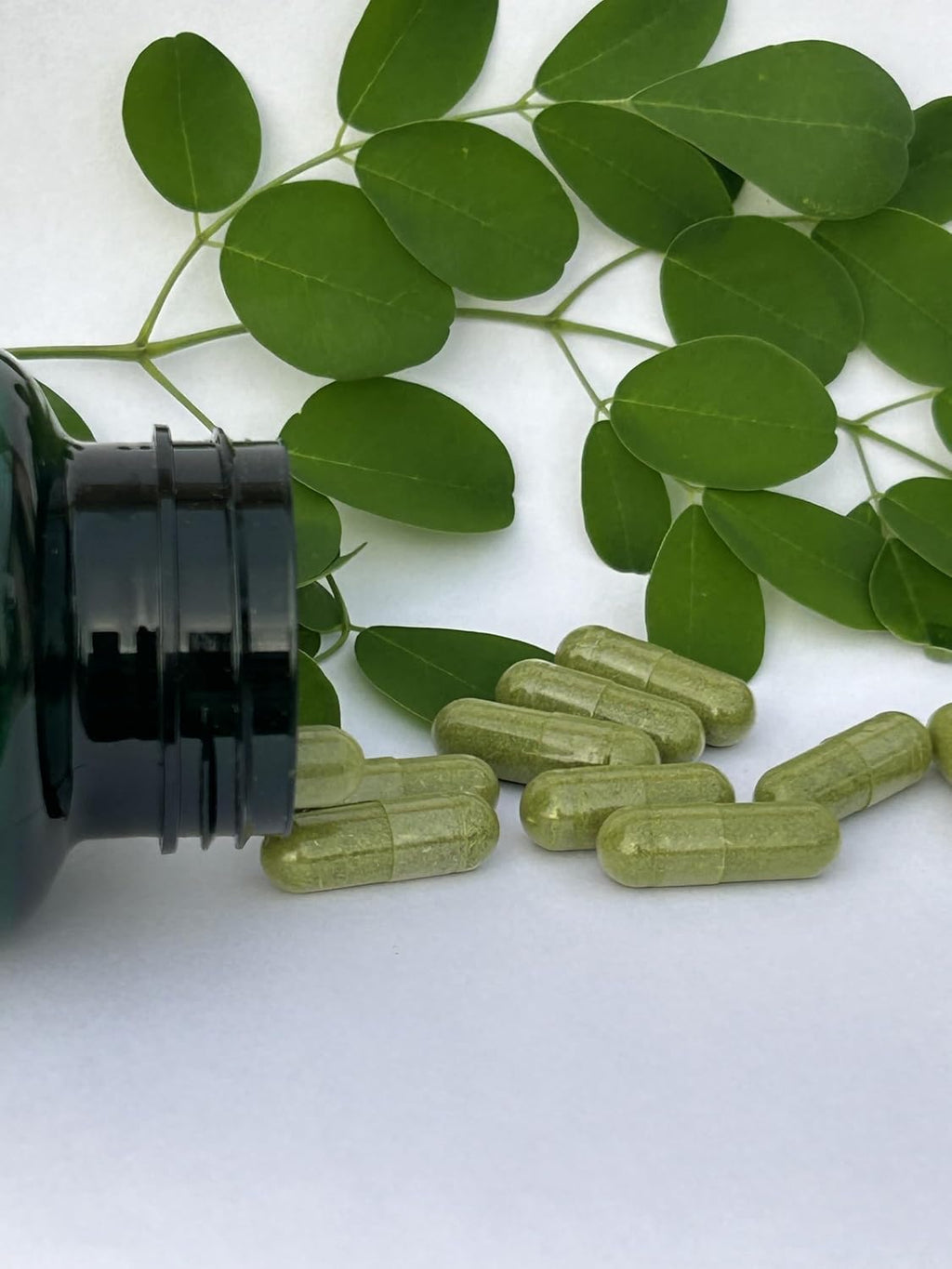 Jamaican Moringa Capsules – 100% Natural Ingredients – 90 Cápsulas, 500mg – con Cúrcuma & Jengibre