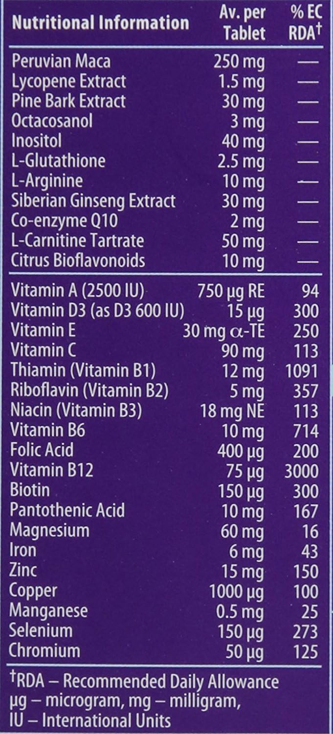 Vitabiotics Wellman Conception 30 Comprimidos