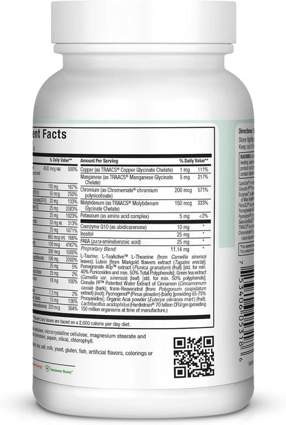 Maxi Health Multivitaminas para Hombres y – Extracto de té verde: Conocido por sus propiedades antioxidantes, – Image 3