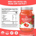 OALSE Gel de Musgo Marino Irlandés Silvestre - 425 g (Fresa)