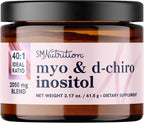 Myo-Inositol & D-Chiro Inositol en Polvo | Ratio 40:1 | Equilibrio Hormonal Femenino | 30 Dosis