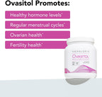Theralogix Ovasitol Polvo de Inositol - Suministro para 180 Días - Myo-Inositol y D-Chiro Inositol 40:1