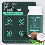 Good Friends Health - Vitamina D3 5000 UI + Vitamina K2 200 mcg - 120 Cápsulas Blandas Vegetales