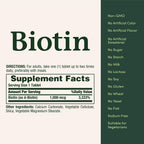 Nature's Bounty Biotina 1000 mcg – 100 Tabletas