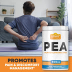 HARVEST NATURALS Palmitoiletanolamida (PEA) 400mg - 400 Cápsulas