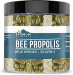 Earthborn Elements Propóleo de Abeja (200 Cápsulas) Puro y Natural, Sin Gluten y No-GMO