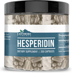 Earthborn Elements Hesperidina 200 Cápsulas, Pura y sin Diluir, Sin Aditivos