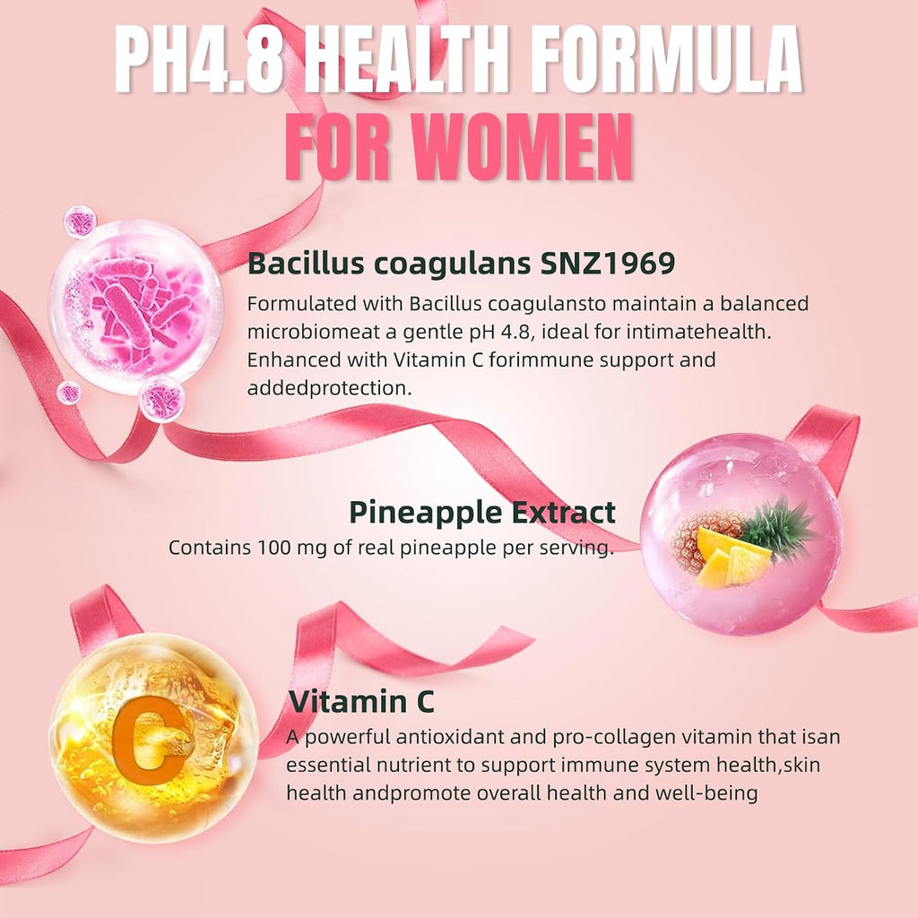 SUWENY Gominolas de Piña para Mujer - Fórmula Premium de Equilibrio Femenino, 60 Gomitas