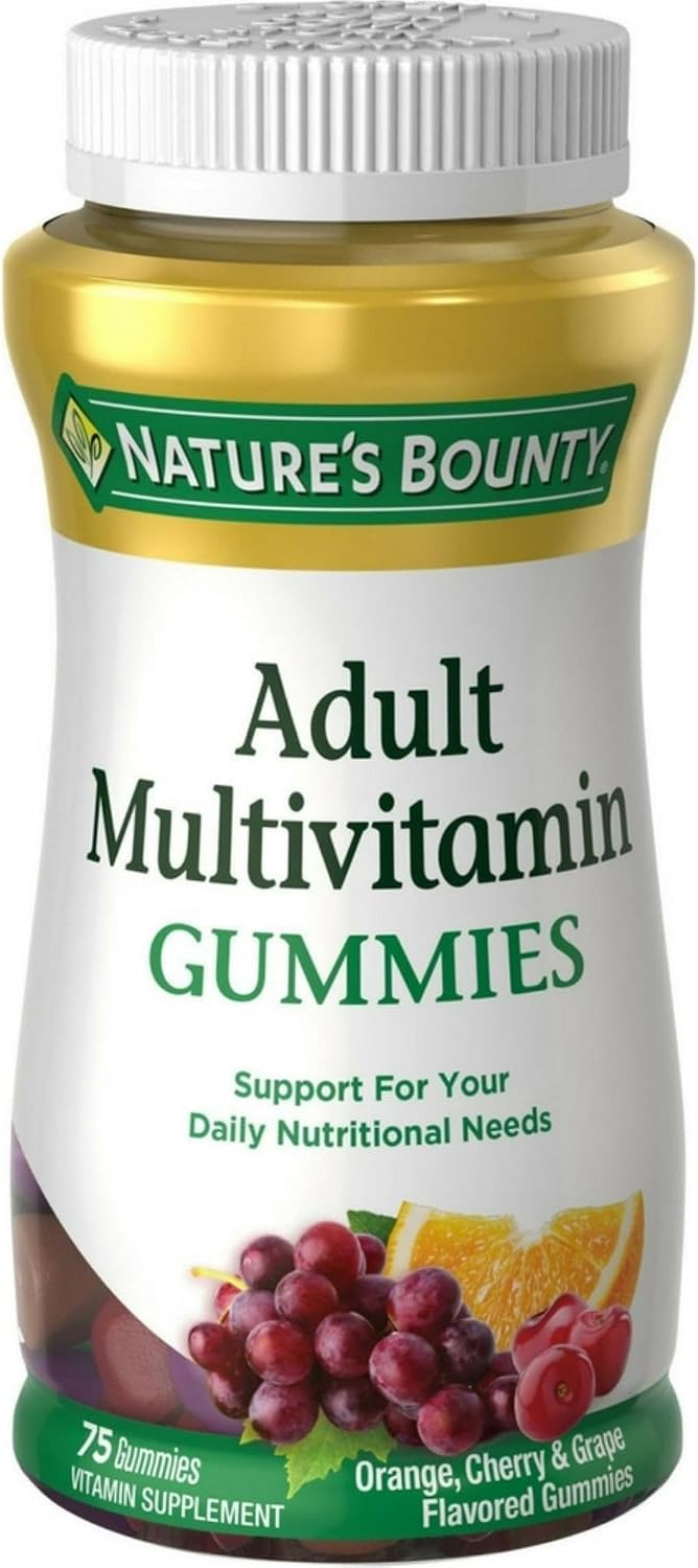 Nature's Bounty Your Life Multivitamin Adult Gummies 75 uds (Pack de 3)