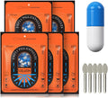 Cápsulas Vacías Tamaño 0 - 500 unidades - Gelatina - Azul y Blanco para Rellenar Suplementos