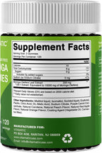 Vitamatic Moringa Gummies – Sin Azúcar – Extracto 50:1 – Superalimento Verde – A base de Pectina – Vegano – No transgénico – 240 Gominolas