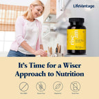 LifeVantage Rise AM - Suplemento Multinutriente Avanzado con Timewise Nutrient Delivery (60 comprimidos)