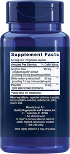 Life Extension Tri Sugar Shield® - 60 Vegetarian Capsules