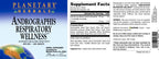Planetary Herbals Andrographis Bienestar Respiratorio 895mg, 240 Comprimidos