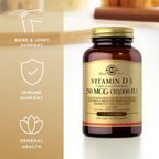 Solgar Vitamina D3 10.000 IU - 360 Cápsulas Blandas (Pack de 3)