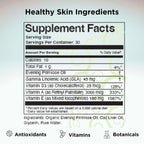 Innate Skin Cápsulas de Aceite de Onagra y Vitaminas A, D3 y E para el Acné - 60 Cápsulas Blandas