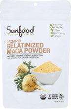 Sunfood Superfoods Maca en Polvo Orgánica - 227 g