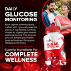 Gluco Health Plus Cápsulas – Suplemento Avanzado para el Control de Niveles Saludables, Fórmula Natural, 3 Envases (180 Cápsulas)