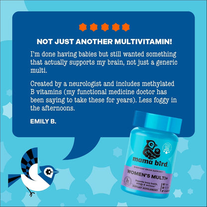 Mama Bird Women's Multi+ Multivitamínico para Mujeres - 30 Cápsulas – Image 8