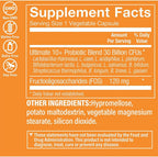 The Vitamin Shoppe Ultimate 10+ Probióticos 13 mil millones CFU - 60 Cápsulas