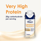 Nestlé Impact Advanced Recovery Bebida Inmunonutricional Vainilla 8.45 oz (250 ml) Paquete de 10
