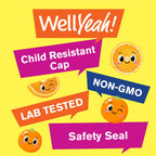 WellYeah Kids Vitamin C Gummies (250mg) - 60 Gominolas