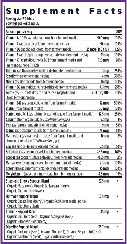 New Chapter Multivitamínico Avanzado para Mujeres – Fórmula Fermentada con Hierro y Vitamina D3, 72 Cápsulas – Image 6