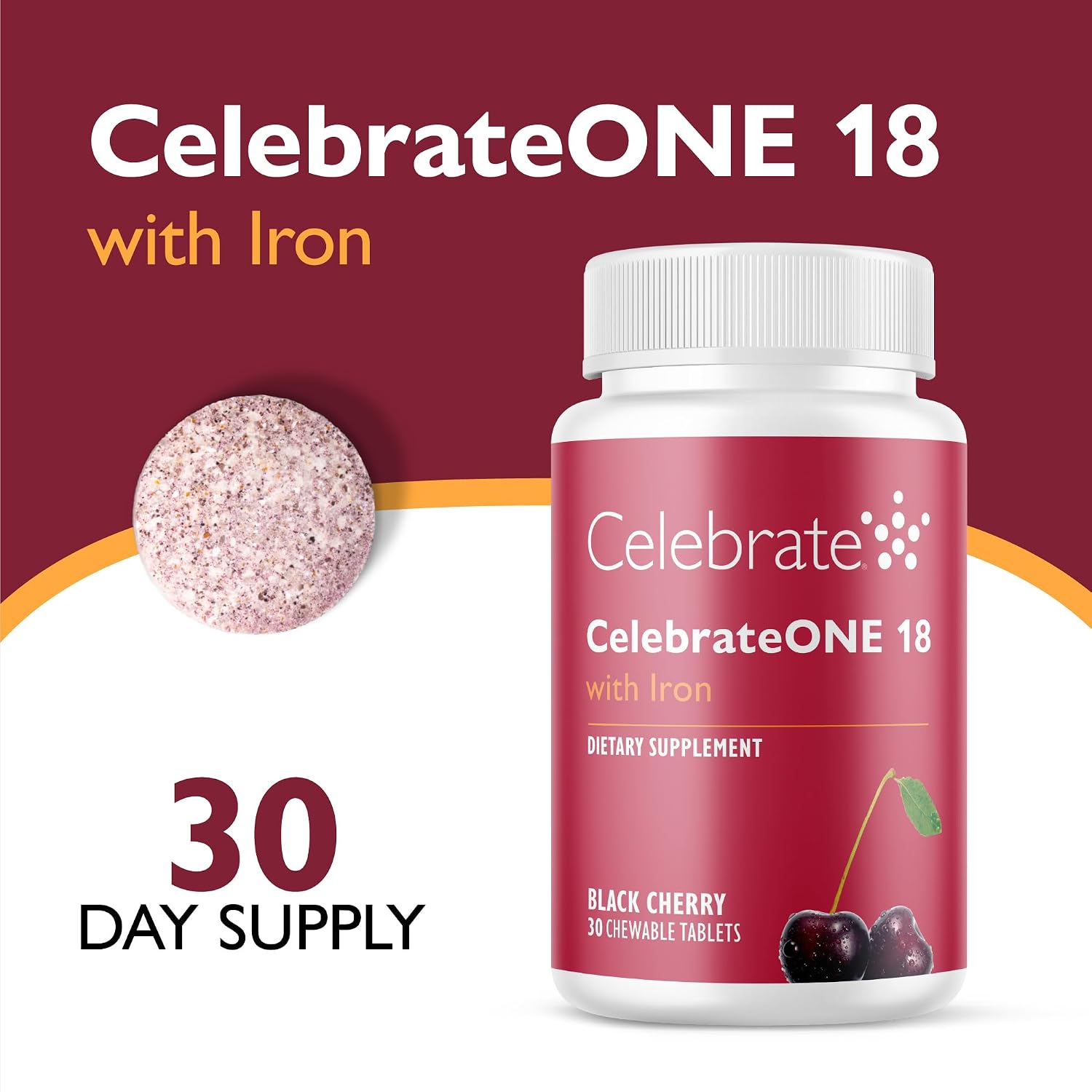 CelebrateONE Multivitamínico Bariátrico Hierro 18mg 30 Comprimidos
