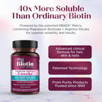 Purity Products MyBiotin ProClinical - Complejo de Biotina con MB40X y Astaxantina - 30 Cápsulas Vegetales