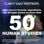 Thrivous Clarity Nootrópico Diario – Apoyo Cognitivo y Estado de Ánimo – 60 Cápsulas Veganas